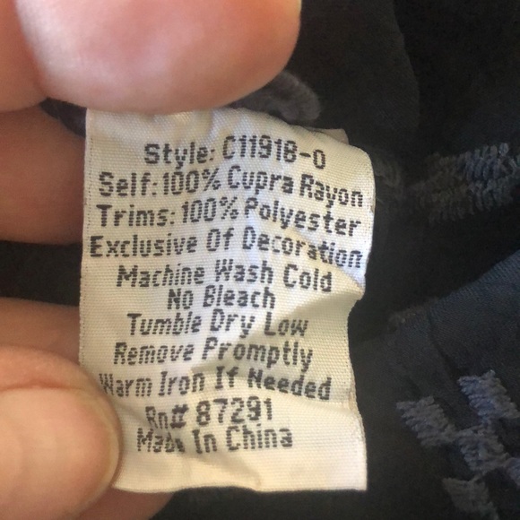 JOHNNY WAS Gina Embroidered Top - Picture 7 of 8